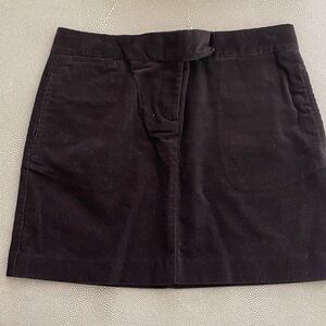 J Crew Brown Corduroy mini  Skirt